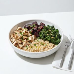 Bowl saludable emplatado